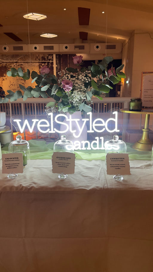 Werk van WelStyled Candles