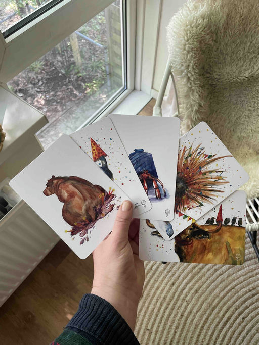 Verjaardagskaartjes - Party Animals