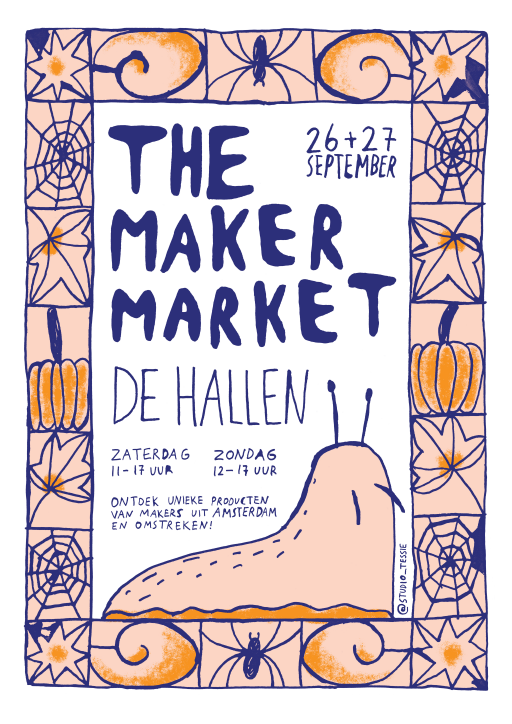 Editie-poster ontworpen door Studio Tessie
