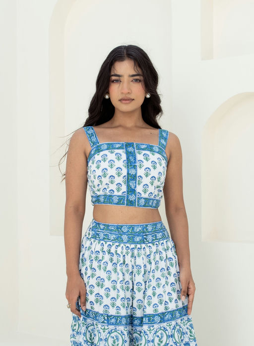 Blue Riviera Top