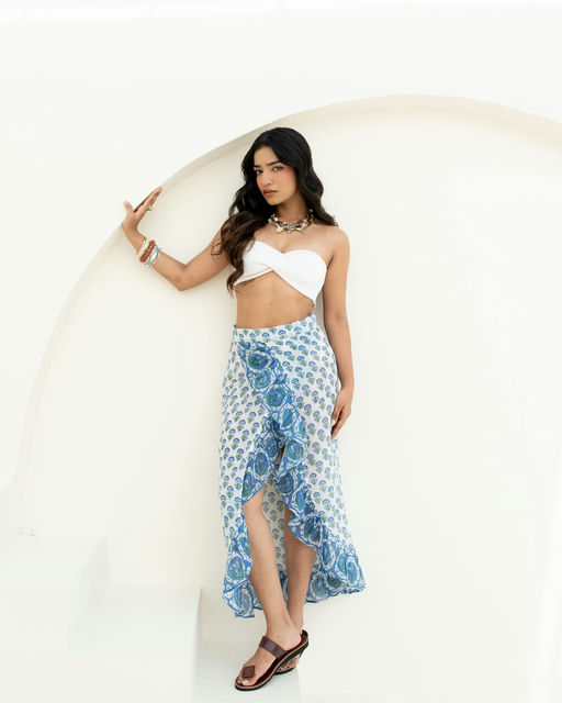 Blue Riviera Wrap Sarong